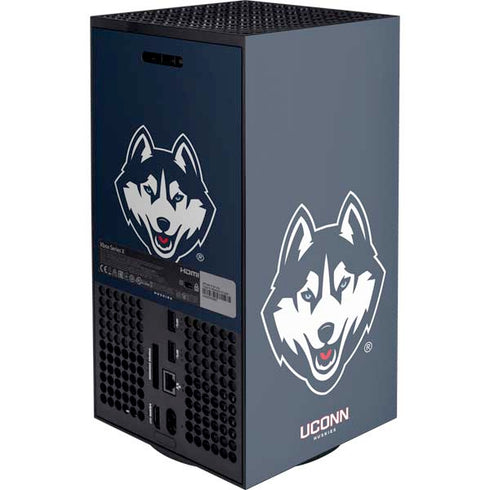 University of Connecticut Huskies XBox Series X Digital Edition Console Skin